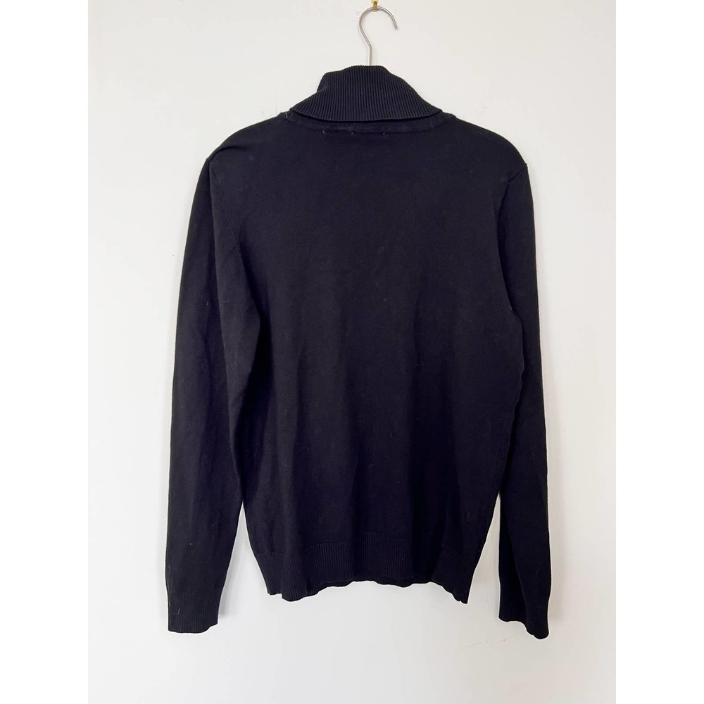 Calvin Klein Black Long Sleeve Turtleneck Sweater